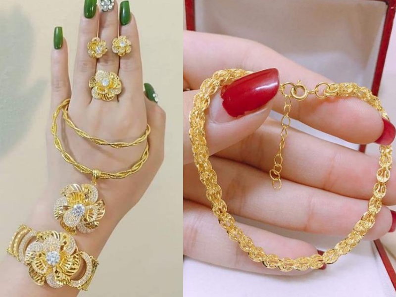 Vàng xi trang sức