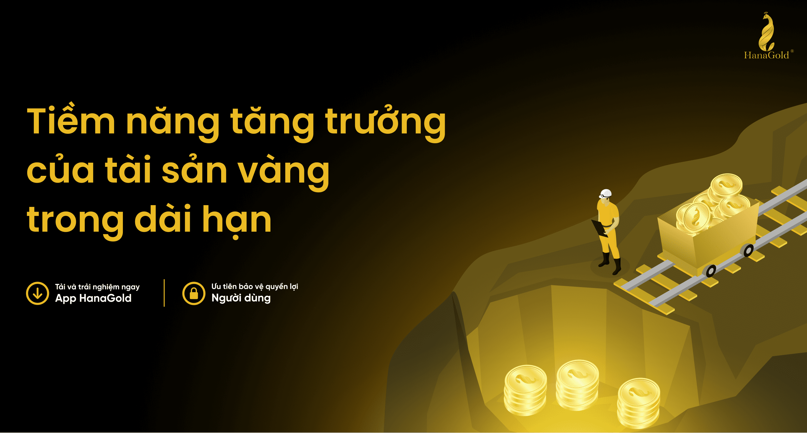 Tiềm năng tăng trưởng của vàng trong dài hạn